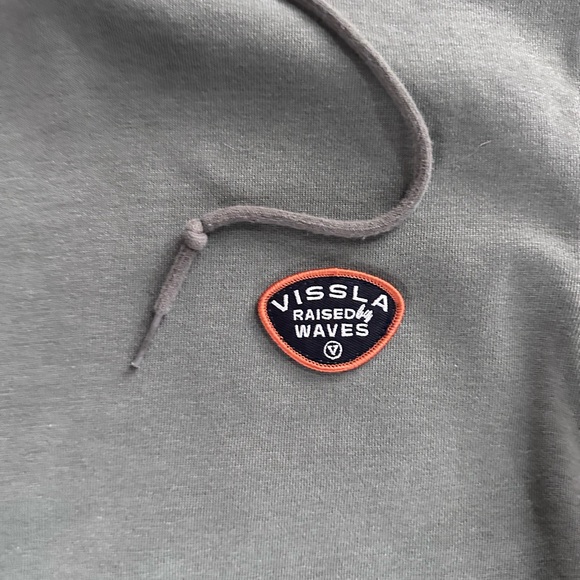 Men’s Vissla Hoodie Olive Green size Small - Picture 2 of 4